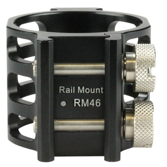 JETBeam RM-46 Weapon Rail Mount for Raptor RRT-3 Flashlight - Fits Picatinny Rails - Black
