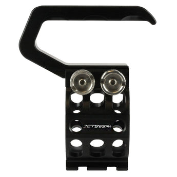 JETBeam RM-46 Weapon Rail Mount for Raptor RRT-3 Flashlight - Fits Picatinny Rails - Black