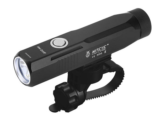 Jetbeam BR10 Pro Rechargeable Bike Light - Luminus SST40 - 1380 Lumens - Includes 1 x 21700
