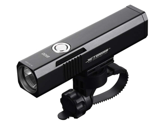 Jetbeam BR30 Rechargeable LED Bike Light - CREE XHP35 - 1800 Lumens - Uses 1 x 21700 or 1 x 20700 or 1 x 18650