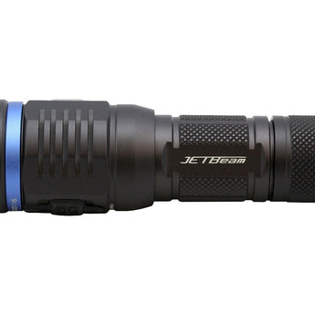 JETBeam C8 Pro Rechargeable Outdoor Flashlight - SST-40 N4 BC LED - 1200 Lumens - Includes 1 x 18650 or Uses 2 x CR123A