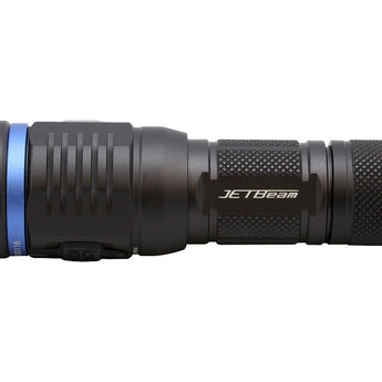 JETBeam C8 Pro Rechargeable Outdoor Flashlight - SST-40 N4 BC LED - 1200 Lumens - Includes 1 x 18650 or Uses 2 x CR123A