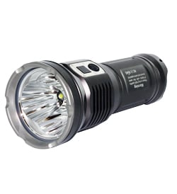Jetbeam DDR30 Flashlight 3200 Lumens 3 x CREE XM-L U3 LED - Uses 3 x 18650