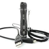 JETBeam E01R USB Rechargeable Flashlight - CREE XP-G2 LED - 138 Lumens - Uses 1 x AAA