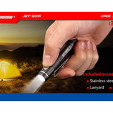 JETBeam E01R USB Rechargeable Flashlight - CREE XP-G2 LED - 138 Lumens - Uses 1 x AAA