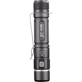 JETBeam E10R USB Rechargeable Flashlight - CREE XP-L HI LED - 650 Lumens - Uses 1 x AA or 1 x 14500