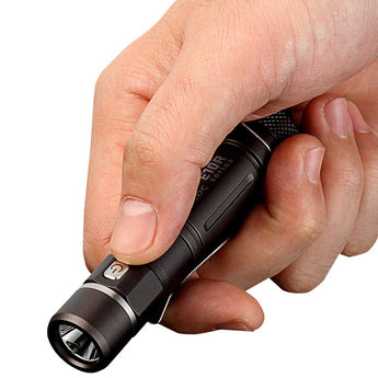 JETBeam E10R USB Rechargeable Flashlight - CREE XP-L HI LED - 650 Lumens - Uses 1 x AA or 1 x 14500
