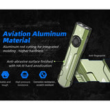 JETBeam E26 Kunai USB-C Rechargeable LED Flashlight - 3600 Lumens - Luminus SST40 - Uses Built-in 1700mAh Li-Poly Battery Pack - Military Grey, Military Green, or Orange