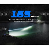 JETBeam E26 UV Kunai USB-C Rechargeable LED Flashlight - 2000 Lumens - Luminus SST40 - Uses Built-in 1700mAh Li-Poly Battery Pack - Military Grey, Military Green, Orange