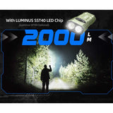 JETBeam E26 UV Kunai USB-C Rechargeable LED Flashlight - 2000 Lumens - Luminus SST40 - Uses Built-in 1700mAh Li-Poly Battery Pack - Military Grey, Military Green, Orange