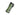 Green Jetbeam E28 USB-C Rechargeable LED Flashlight - Angled View Showing Front and Side