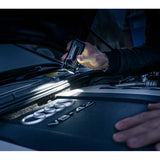 Jetbeam E28 USB-C Rechargeable LED Flashlight - 3300 Lumens - Spot, Flood, RGB Sidelight, UV, and Green Laser - Includes 2 x 3500mAh 18650 - Green or Gray