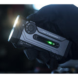 Jetbeam E28 USB-C Rechargeable LED Flashlight - 3300 Lumens - Spot, Flood, RGB Sidelight, UV, and Green Laser - Includes 2 x 3500mAh 18650 - Green or Gray