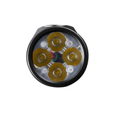 JetBeam EC26 Rechargeable LED Flashlight - 4 x CREE XP-L HI - 3600 Lumens - Includes 1 x 18650