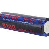 JETBEAM HL51 21700 ANGLED WITH NEGATIVE TERMINAL SHOWING