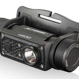JETBeam HR30 USB-C Rechargeable Headlamp - SST40 N5 White LED with 2 x Red LEDs - 950 Lumens - Uses 1 x 18650 (Included) or 1 x Unprotected 20700 or 2 x CR123As
