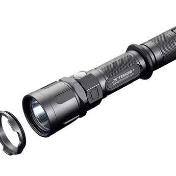 JETBeam IIIM Pro 2017 Version Tactical Flashlight - CREE XHP35 E2 LED - 1450 Lumens - Uses 1 x 18650 (Included) or 2 x CR123A