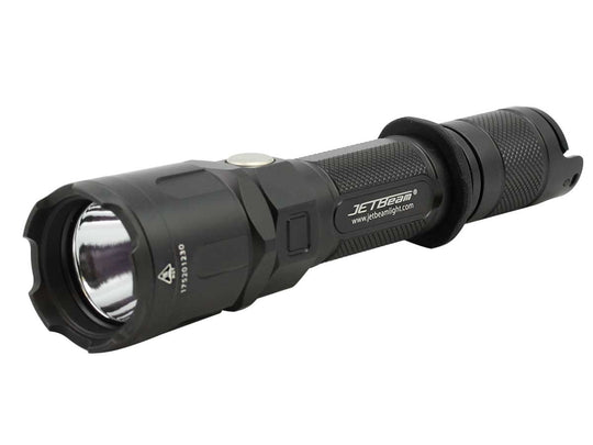 JETBeam IIIM Pro 2017 Version Tactical Flashlight - CREE XHP35 E2 LED - 1450 Lumens - Uses 1 x 18650 (Included) or 2 x CR123A