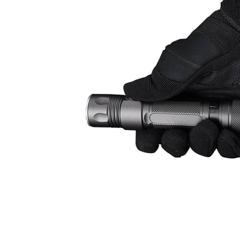 JETBeam 2MS Tactical USB-C Rechargeable LED Flashlight - CREE XHP35 - 2000 Lumens - Uses 1 x 21700 (included) or 1 x 18650 or 2 x CR123A