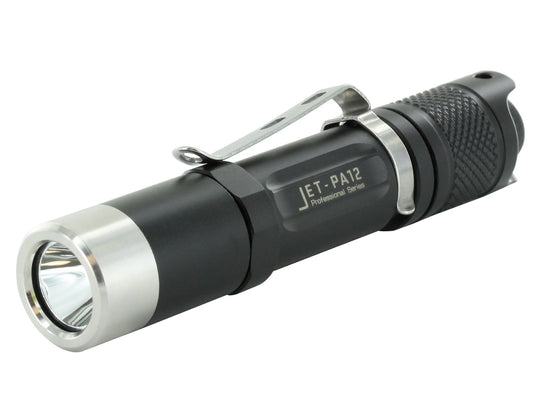 Jetbeam PA12 LED Flashlight - CREE XPG3 - 780 Lumens - Uses 1 x 14500 or 1 x AA