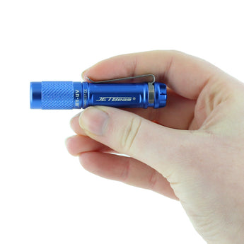 JETBeam JET-UV Ultraviolet Flashlight - 365nm - Uses 1 x AAA - Blue