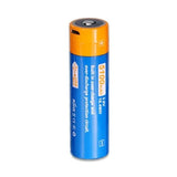 JETBeam JR51 21700 5100mAh 3.7V Protected High-Drain Lithium Ion (Li-ion) Button Top Battery with Built-In Micro USB Charging Port