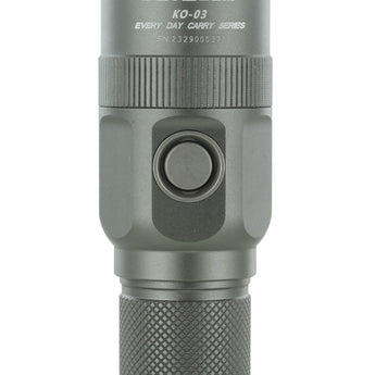 JETBeam KO-03 USB-C Rechargeable LED Flashlight - 2400 Lumens - Luminus SST70 - Includes 1 x 21700, Accepts 1 x 20700, 1 x 18650, 2 x CR123A