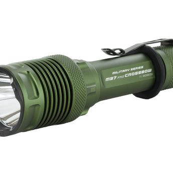 JETBeam M37 Pro USB-C Rechargeable LED Flashlight - CREE XHP50.3 - 3700 Lumens - Includes 1 x 21700 - Military Grey or Military Green