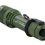 JETBeam M37 Pro USB-C Rechargeable LED Flashlight - CREE XHP50.3 - 3700 Lumens - Includes 1 x 21700 - Military Grey or Military Green