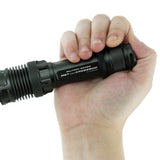 JETBeam M37 Pro USB-C Rechargeable LED Flashlight - CREE XHP50.3 - 3700 Lumens - Includes 1 x 21700 - Military Grey or Military Green