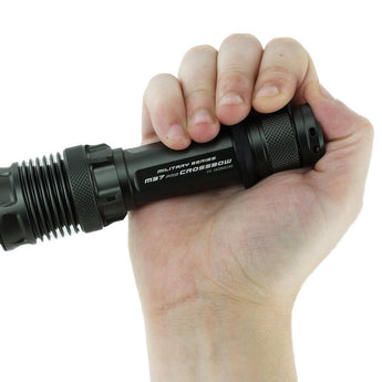 JETBeam M37 Pro USB-C Rechargeable LED Flashlight - CREE XHP50.3 - 3700 Lumens - Includes 1 x 21700 - Military Grey or Military Green