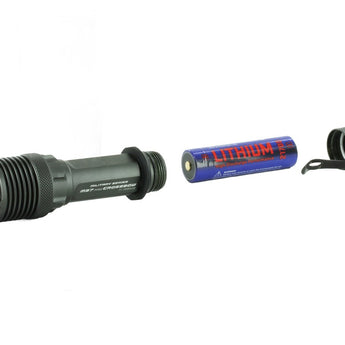 JETBeam M37 Pro USB-C Rechargeable LED Flashlight - CREE XHP50.3 - 3700 Lumens - Includes 1 x 21700 - Military Grey or Military Green