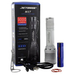 JETBeam M37 Crossbow LED Flashlight - CREE XHP50.3 - 3000 Lumens - Includes 1 x USB-C Rechargeable 18650 - White