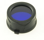 JETBeam MFB34 Blue Filter - 1.34 Inches - Fits JETBeam IIIM 3M - RRT2 - PC25 - BC25 - RRT21 - TF20 Flashlights