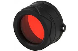 JETBeam MFD38 Red Filter - 1.50 Inches - Fits JETBeam DDC25 - DDR26 - TR20 -TS20 Flashlights