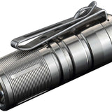 JETBeam Mini-1 Ti USB Rechargeable Titanium Keylight - CREE XP-G2 LED - 130 Lumens - Includes 1 x 10180