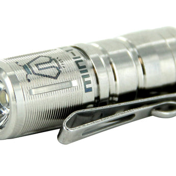 JETBeam Mini-1 Ti USB Rechargeable Titanium Keylight - CREE XP-G2 LED - 130 Lumens - Includes 1 x 10180