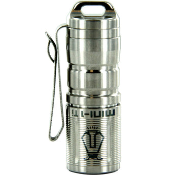 JETBeam Mini-1 Ti USB Rechargeable Titanium Keylight - CREE XP-G2 LED - 130 Lumens - Includes 1 x 10180