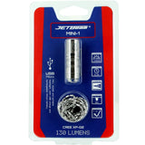 JETBeam Mini-1 Ti USB Rechargeable Titanium Keylight - CREE XP-G2 LED - 130 Lumens - Includes 1 x 10180