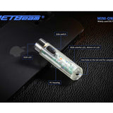 Jetbeam Mini One SC Rechargeable LED Keylight - 400 Lumens - Uses Built-in Li-ion Battery Pack