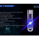 Jetbeam Mini One SC Rechargeable LED Keylight - 400 Lumens - Uses Built-in Li-ion Battery Pack