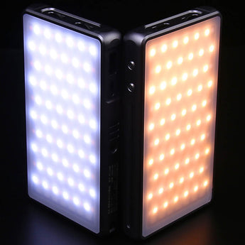 JETBeam PL-190R USB-C Rechargeable Photography Fill Light - 650 Lumens - 2500K-8500K - Uses Built-In 5000mAh Li-ion Battery Pack