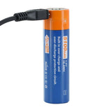 Jetbeam RRT-M2S White Laser Tactical Flashlight - 480 Lumens - Includes 1 x 5100mAh 21700