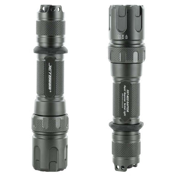 Jetbeam RRT-M2S White Laser Tactical Flashlight - 480 Lumens - Includes 1 x 5100mAh 21700