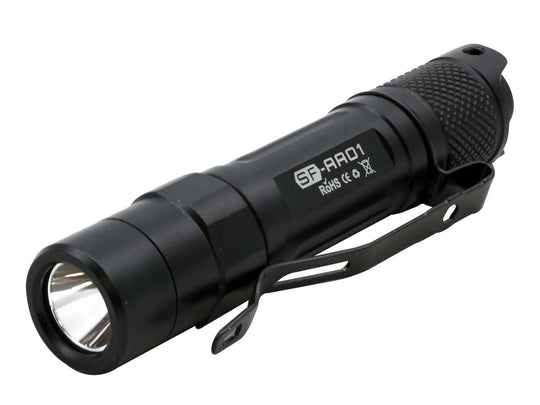 JETBeam SF-AA01 EDC Flashlight - 1 x CREE XP-L HI LED - 700 Lumens - Uses 1 x AA or 1 x 14500