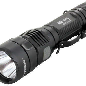 JETBeam SF-R26 USB Rechargeable Flashlight - CREE XP-L HI LED - 1200 Lumens - Uses 1 x 18650 (Included) or 2 x CR123As