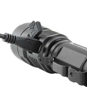 JETBeam SF-R26 USB Rechargeable Flashlight - CREE XP-L HI LED - 1200 Lumens - Uses 1 x 18650 (Included) or 2 x CR123As