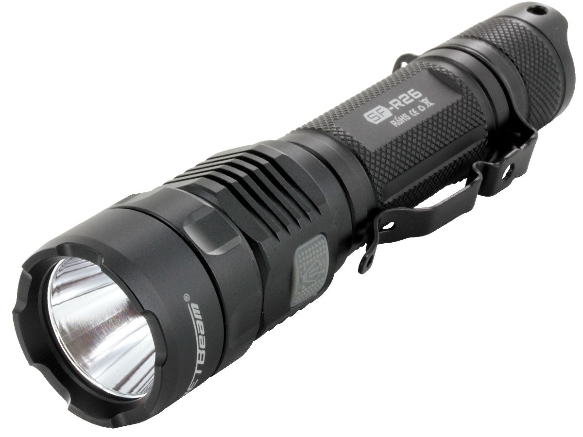 JETBeam SF-R26 USB Rechargeable Flashlight - CREE XP-L HI LED - 1200 Lumens