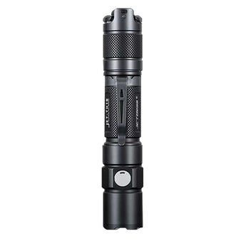 JETBeam TH15 Tactical Rechargeable Flashlight - CREE XHP35 E2 - 1300 Lumens - Uses 1 x 18650 (included) or 2 x CR123A