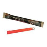 Cyalume 6-inch ChemLight 30 Minute Chemical Light Sticks - Case of 500 - Individually Foiled - Red-Hi (9-27063)